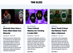 Timegloss.com thumbnail