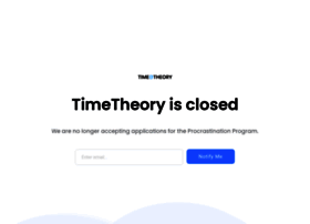 Timetheory.com thumbnail