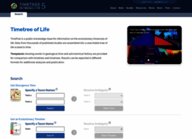 Timetree.org thumbnail