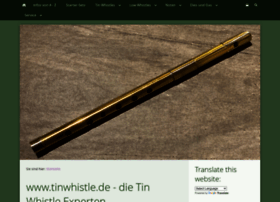 Tinwhistle.de thumbnail