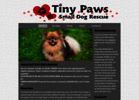 Tinypawssmalldogrescue.org thumbnail