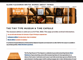 Tinytypemuseum.com thumbnail