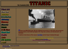 Titanicstory.com thumbnail