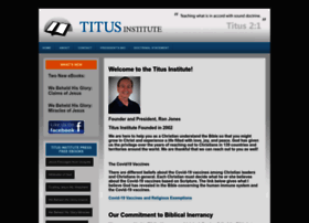 Titusinstitute.com thumbnail