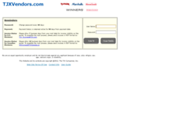 Tjxvendors.com thumbnail