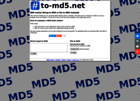 To-md5.net thumbnail