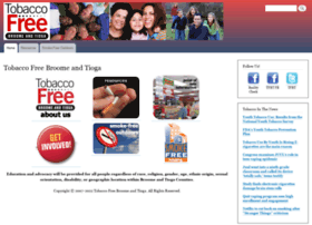 Tobaccofreebt.org thumbnail