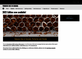 Tobaccoreport.ca thumbnail