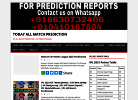 Todayallmatchprediction.com thumbnail