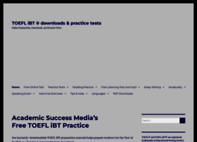 toefl ibt practice test free download