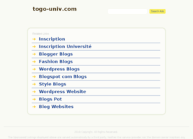 Togo-univ.com thumbnail
