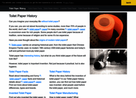 Toiletpaperhistory.net thumbnail