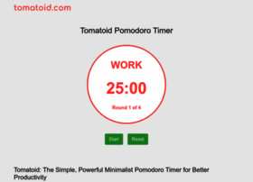 Tomatoid.com thumbnail