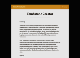 Tombstonecreator.com thumbnail
