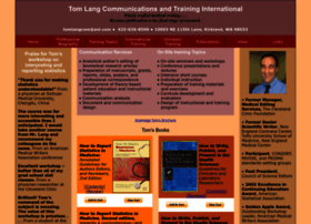 Tomlangcommunications.com thumbnail