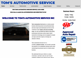 Toms-automotive.com thumbnail