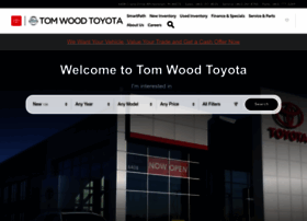Tomwoodtoyota.com thumbnail