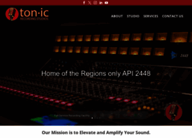 Tonicrecordingstudios.com thumbnail