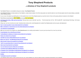 Tonyshepherdproducts.com thumbnail