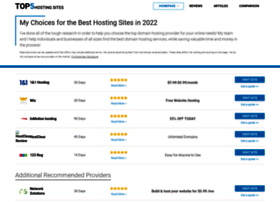 Top5-hostingsites.com thumbnail