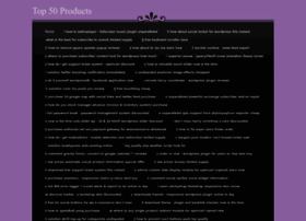 Top50productsmrfew.weebly.com thumbnail