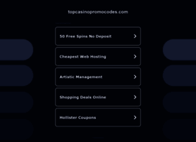 Topcasinopromocodes.com thumbnail