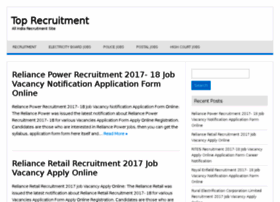 Toprecruitment.in thumbnail