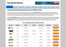 Topsharedhosting.org thumbnail