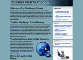Topwebdesignschools.org thumbnail