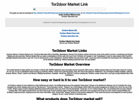 Tor2door-market.org thumbnail