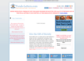Torah-letters.com thumbnail