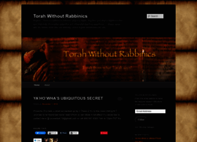 Torahwithoutrabbinics.wordpress.com thumbnail