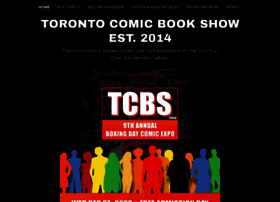 Torontocomicbookshow.com thumbnail
