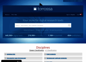 Torrossa.com thumbnail