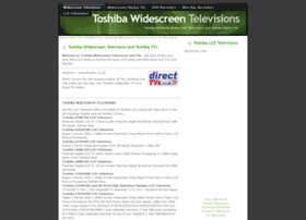Toshibatvs.widescreentelevisions.co.uk thumbnail