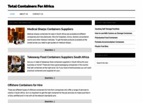 Totalcontainersforafrica.co.za thumbnail