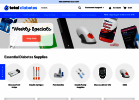 Totaldiabetessupply.com thumbnail