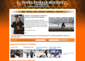 Totalfemalehockey.com thumbnail