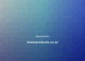Towerproducts.co.za thumbnail