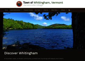 Townofwhitingham-vt.org thumbnail