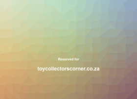 Toycollectorscorner.co.za thumbnail