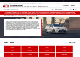 Toyotapartsdirect.ca thumbnail