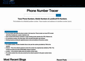 Tracephonenumber.in thumbnail