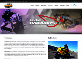 Trackdays.knockhill.com thumbnail