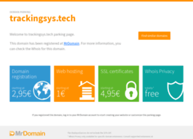 Trackingsys.tech thumbnail Trackingsys.tech thumbnail