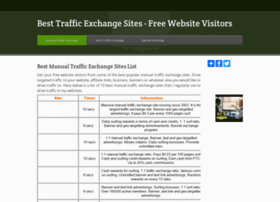 Traffic-exchange-list.weebly.com thumbnail