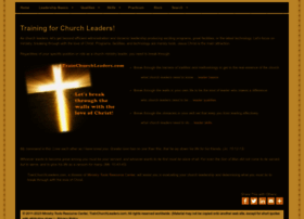 Trainchurchleaders.com thumbnail