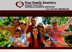 Tranfamilydentistryhanford.com thumbnail