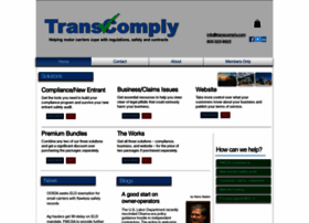 Transcomply.com thumbnail