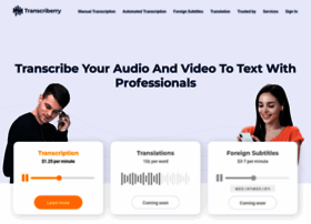 Transcriberry.com thumbnail